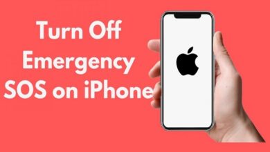 Turn SOS Off on iPhone